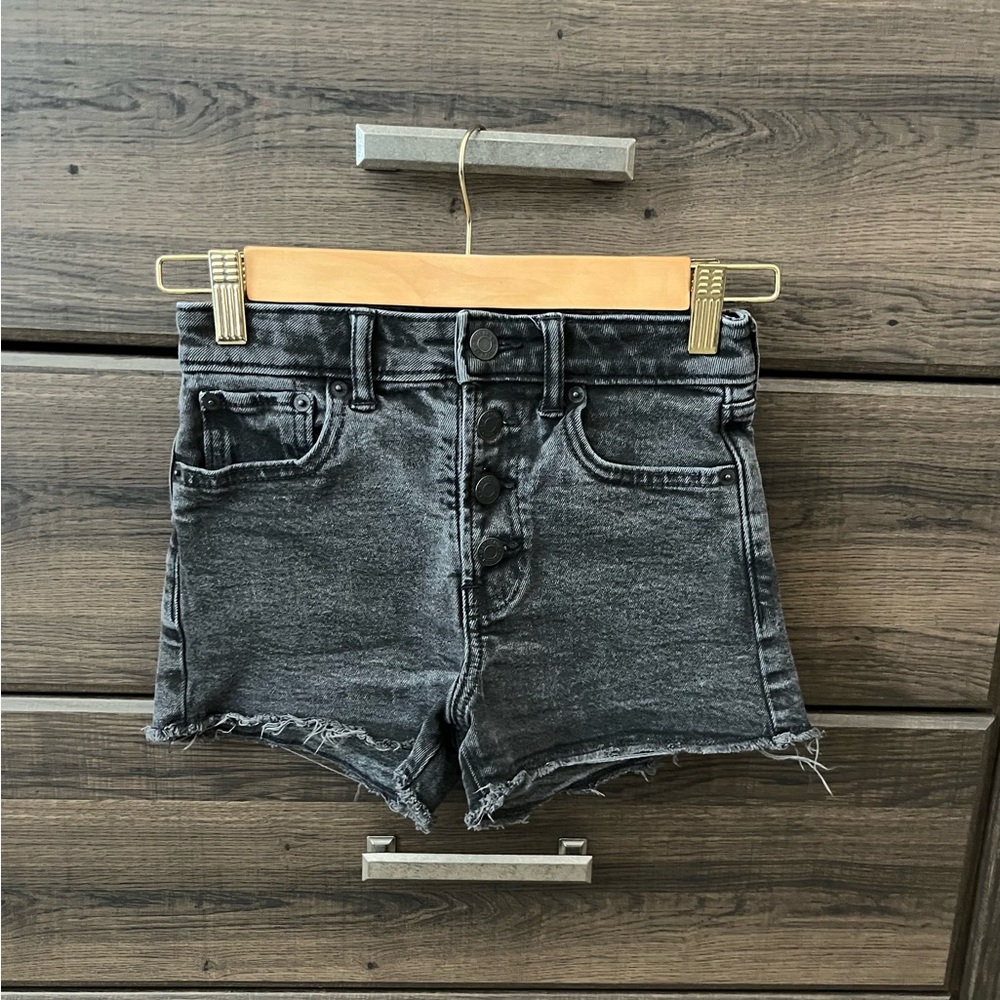 GAP Black High Waist Shorts